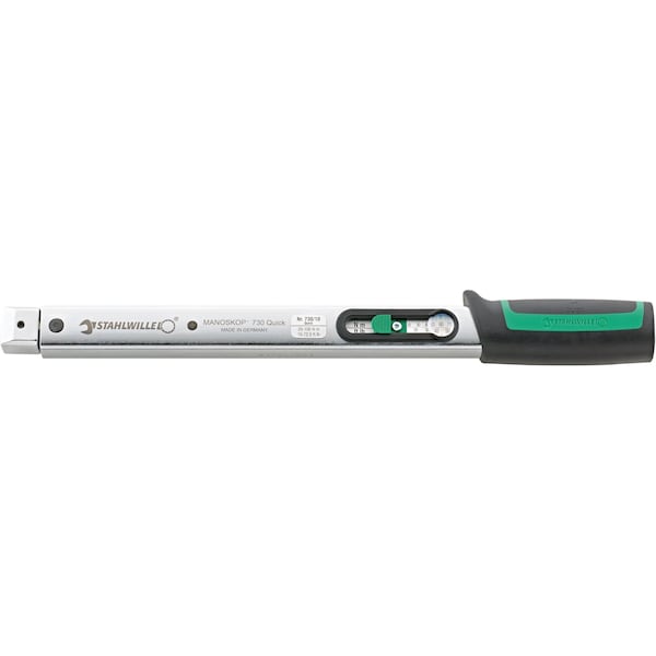 Basic wrench w.tool carrier for insert tools No.730/10 QUICK 20-100 Nm Size of mount 9x12 mm